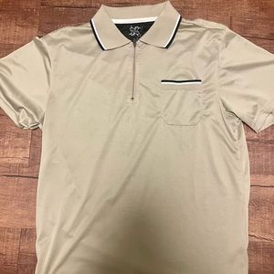 R&R mens size medium polo
